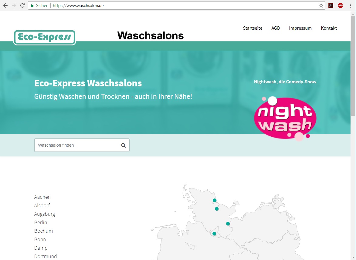 webseite adfreak waschsalon.de