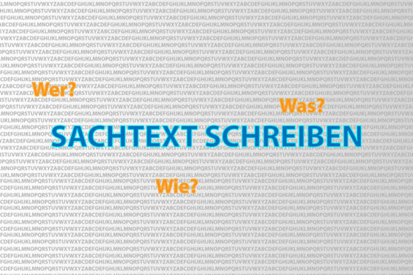 sachtext schreiben
